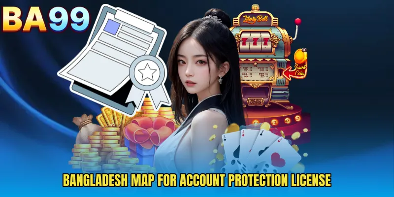Bangladesh Map For Account Protection License