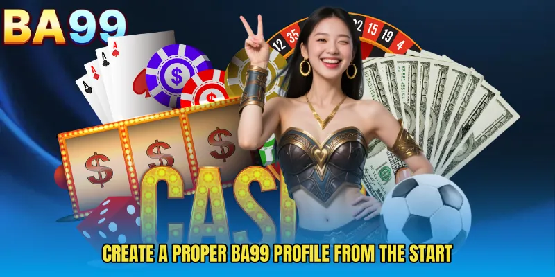 Create A Proper BA99 Profile From The Start