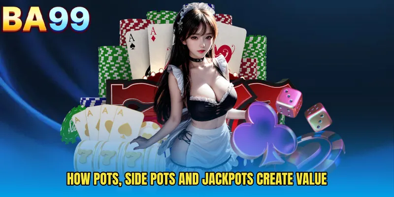 How Pots, Side Pots And Jackpots Create Value