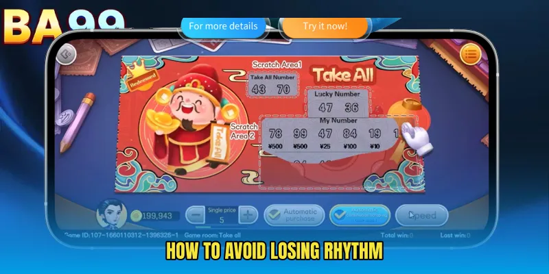 How To Avoid Losing Rhythm