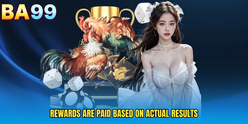 Rewards Are Paid Based On Actual Results