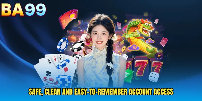 Safe, Clean And Easy-To-Remember Account Access