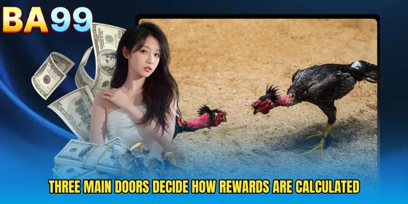 Three Main Doors Decide How Rewards Are Calculated